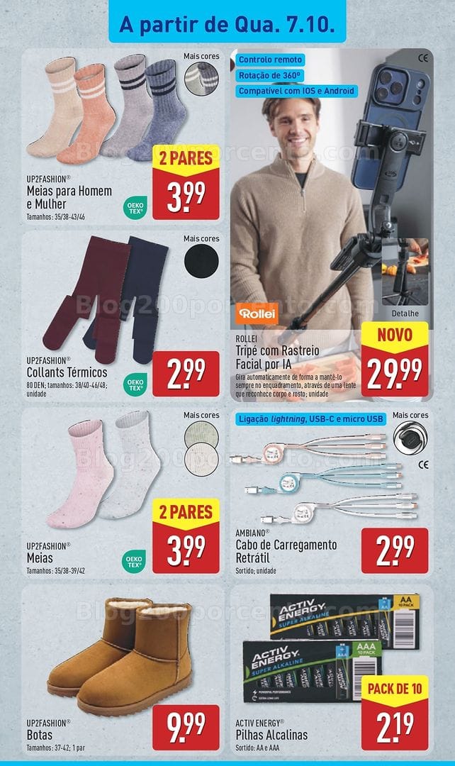 Antevisão Folheto ALDI Promoções de 4 a 10 outubro